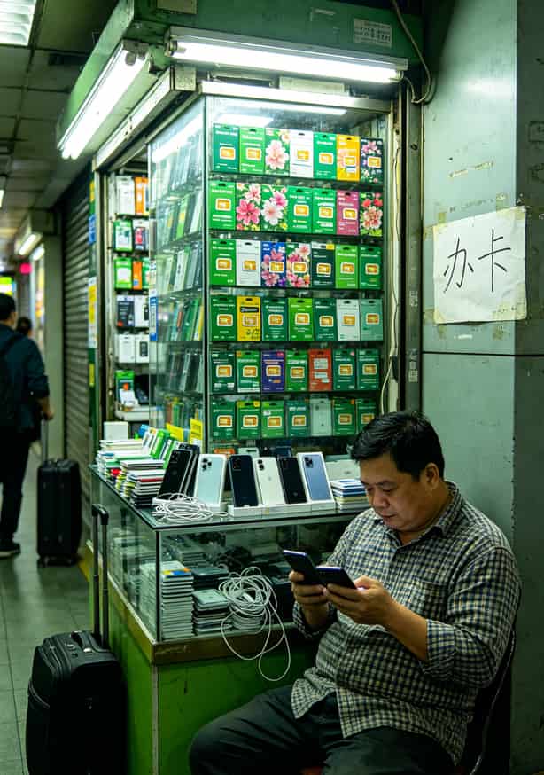 华为随身WiFi流量卡终极避坑:到底办理哪种卡流量多?我实测12张卡告诉你答案 华强北曼哈数码广场三楼卖流量卡的档口