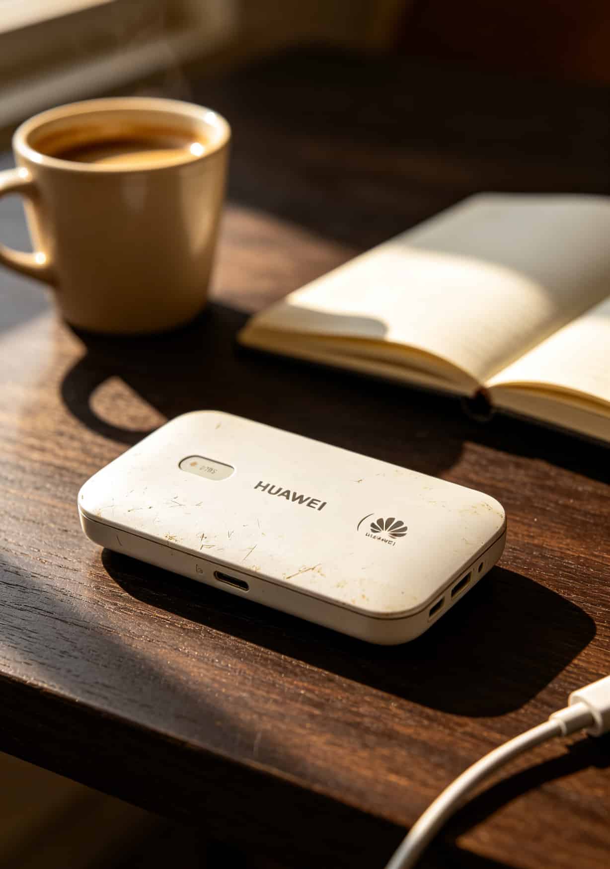 华为随身WiFi插电信不限量流量卡19元,网速慢到想砸?三个月踩坑后我找到了真相 华为随身WiFi E5785实拍图