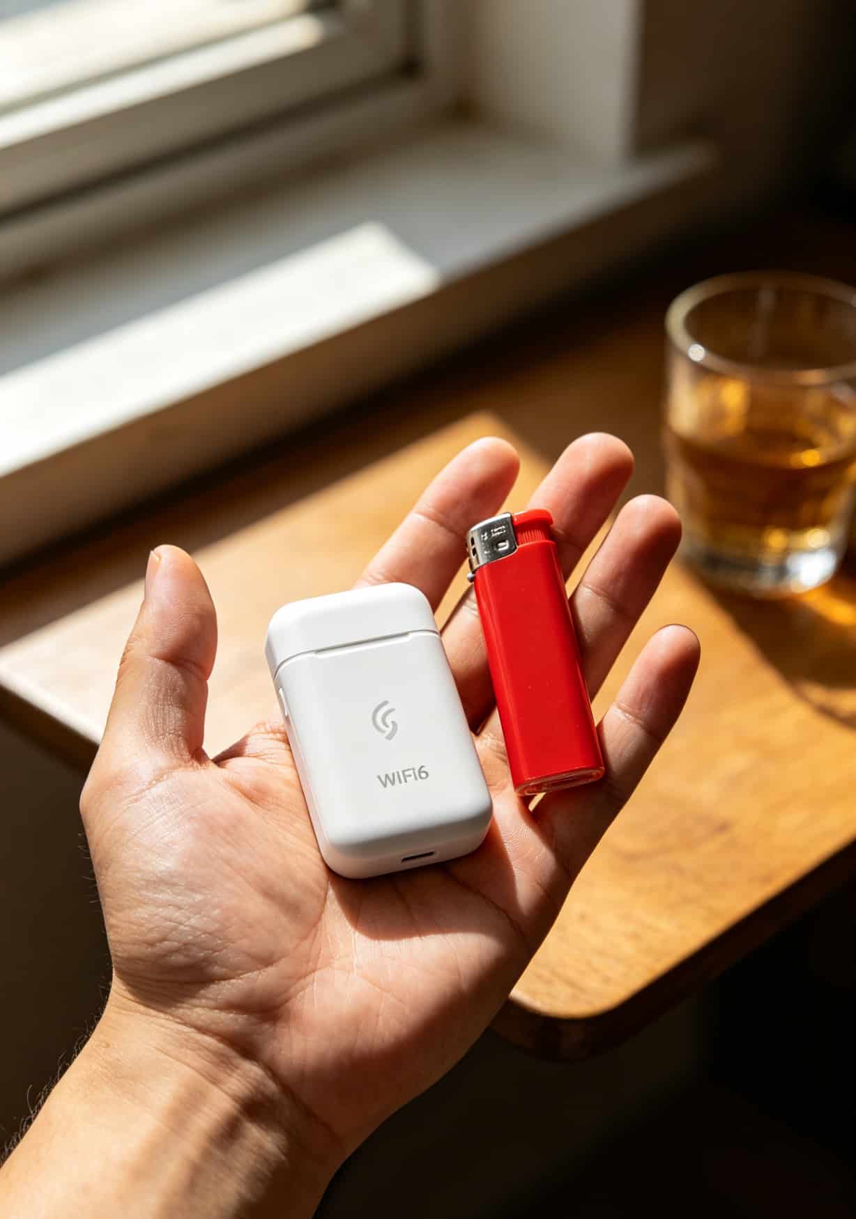 华为随身WiFi6用了半个月,配10元15g流量卡,说点大实话(附实测数据) 华为随身WiFi6电量管理截图,显示已使用5小时23分,剩余电量8%