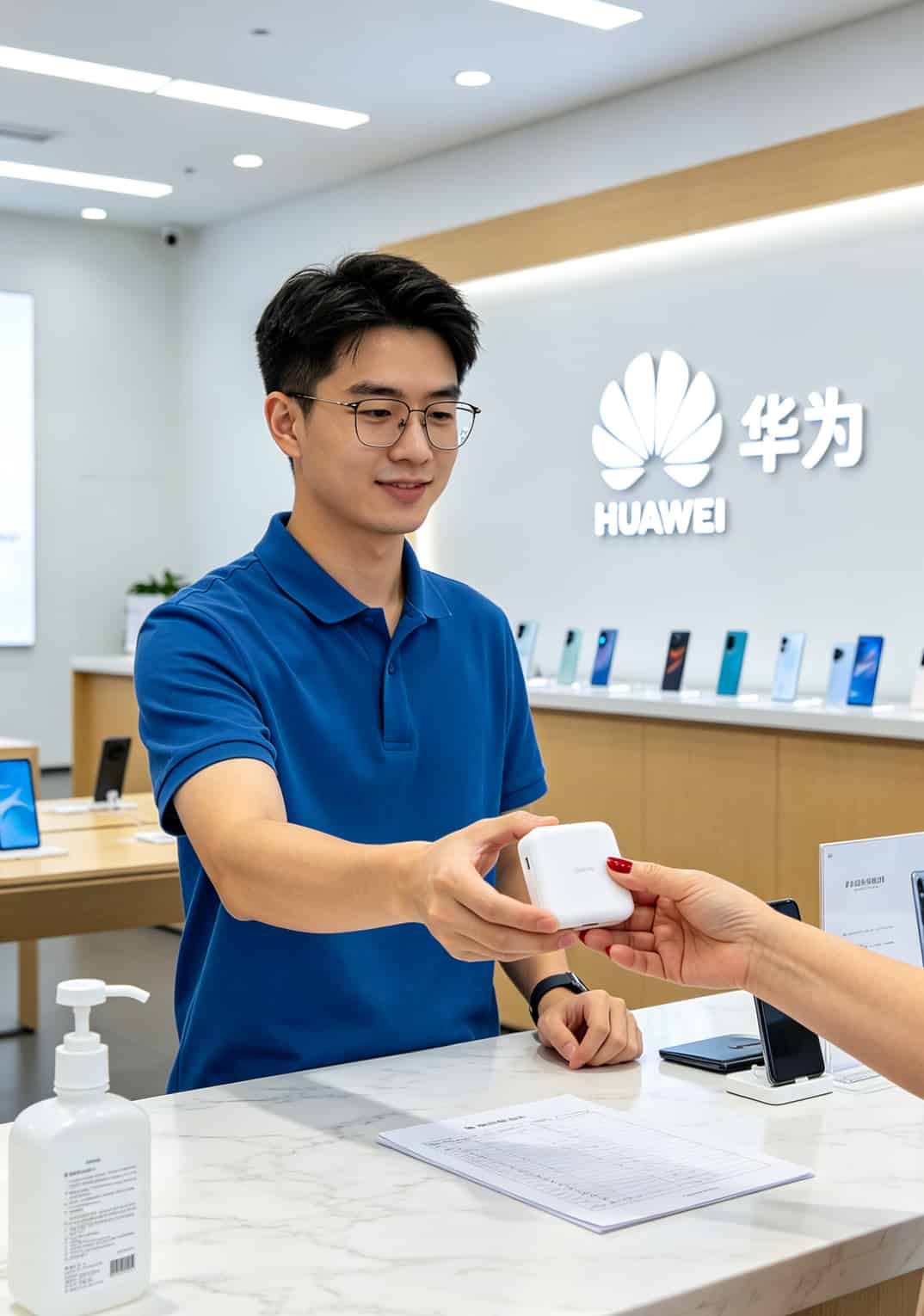 流量卡测评老炮儿:楚天流量卡2016版资费配随身WiFi,是神坑还是真香? 华为授权服务中心办理随身WiFi充值业务现场