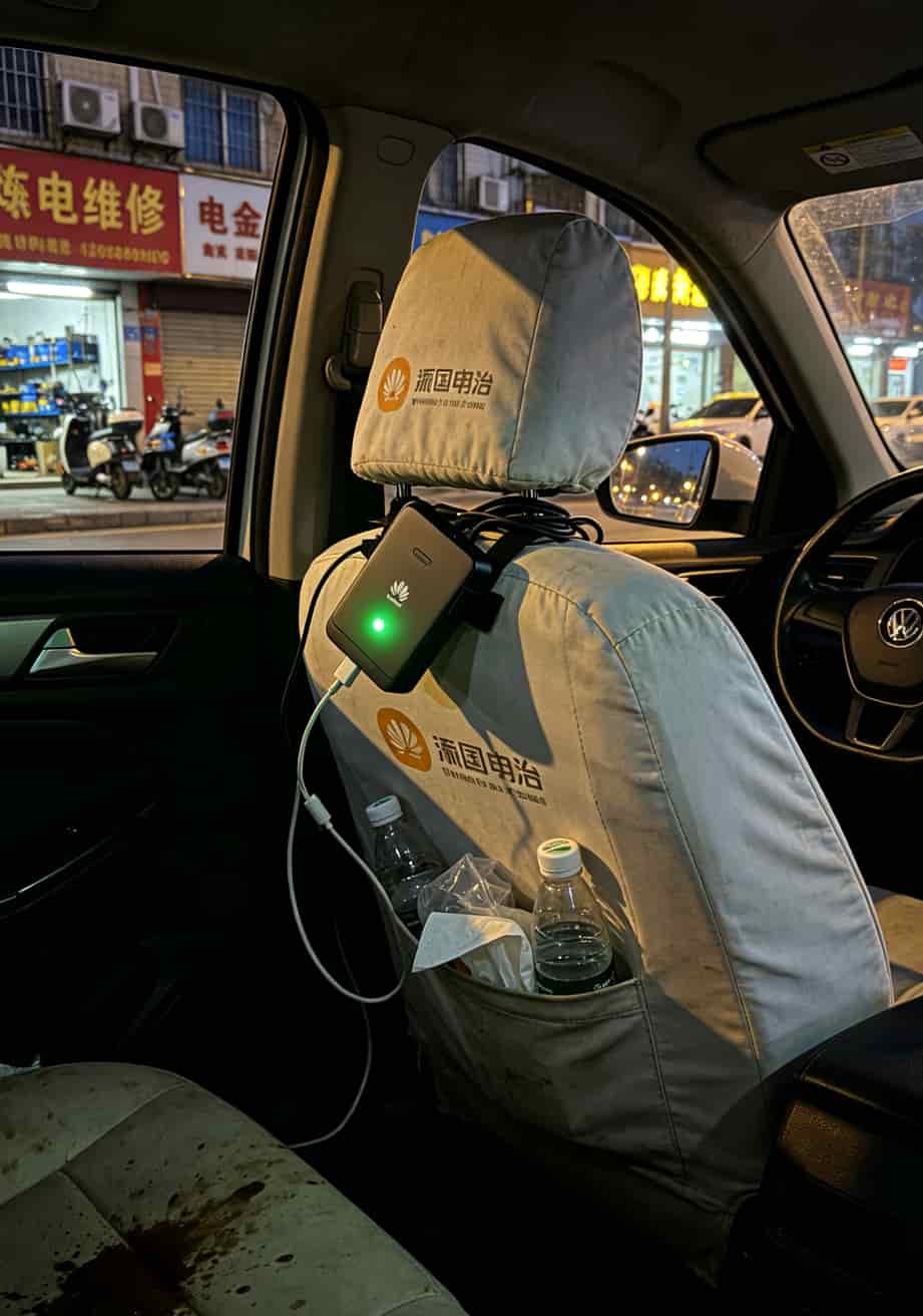 华为随身WiFi电源灯一直闪?我跑网约车试了5张卡,就白象方便面流量卡治好了 华为随身WiFi后台RSRP信号强度查看页面