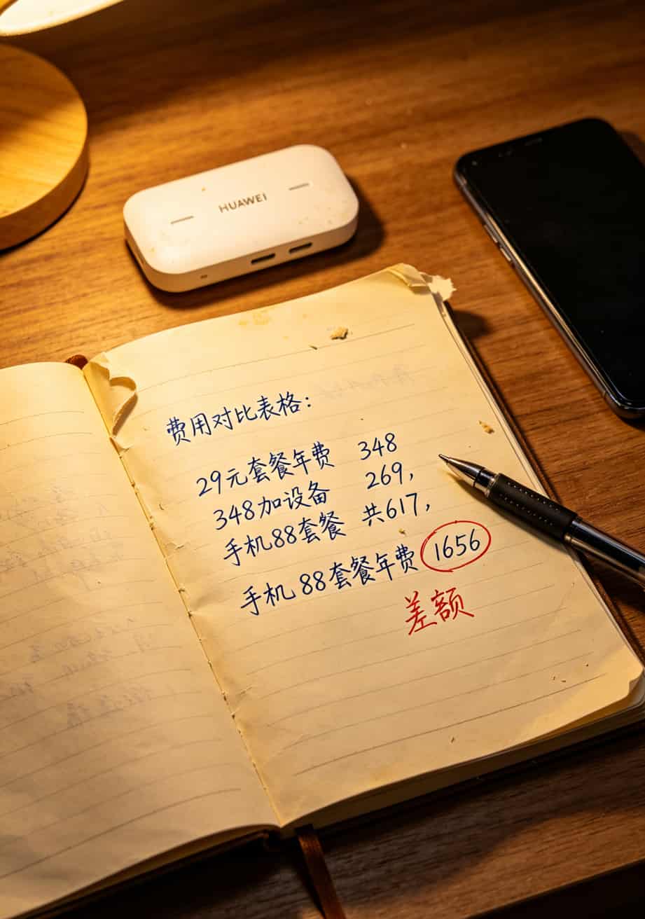 29元包月流量卡配华为随身WiFi,云南跑了三年就这几句大实话 华为智慧生活APP随身WiFi管理界面截图