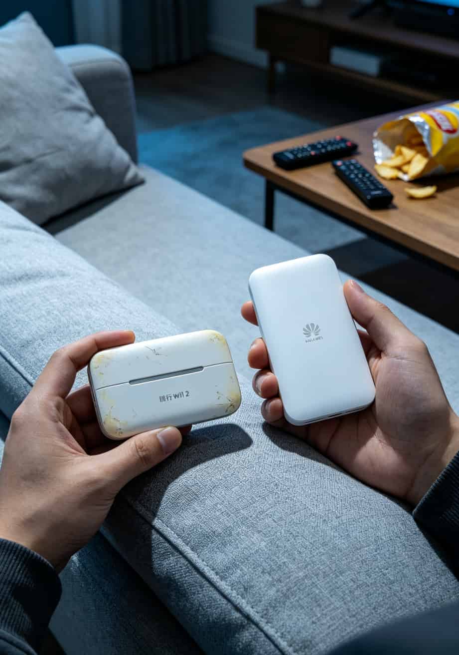 华为随身WiFi免费尝鲜包+B站免流卡流量,白嫖仨月亏了400块?真相反转 华为随行WiFi 2 vs 随行WiFi 3 型号对比图