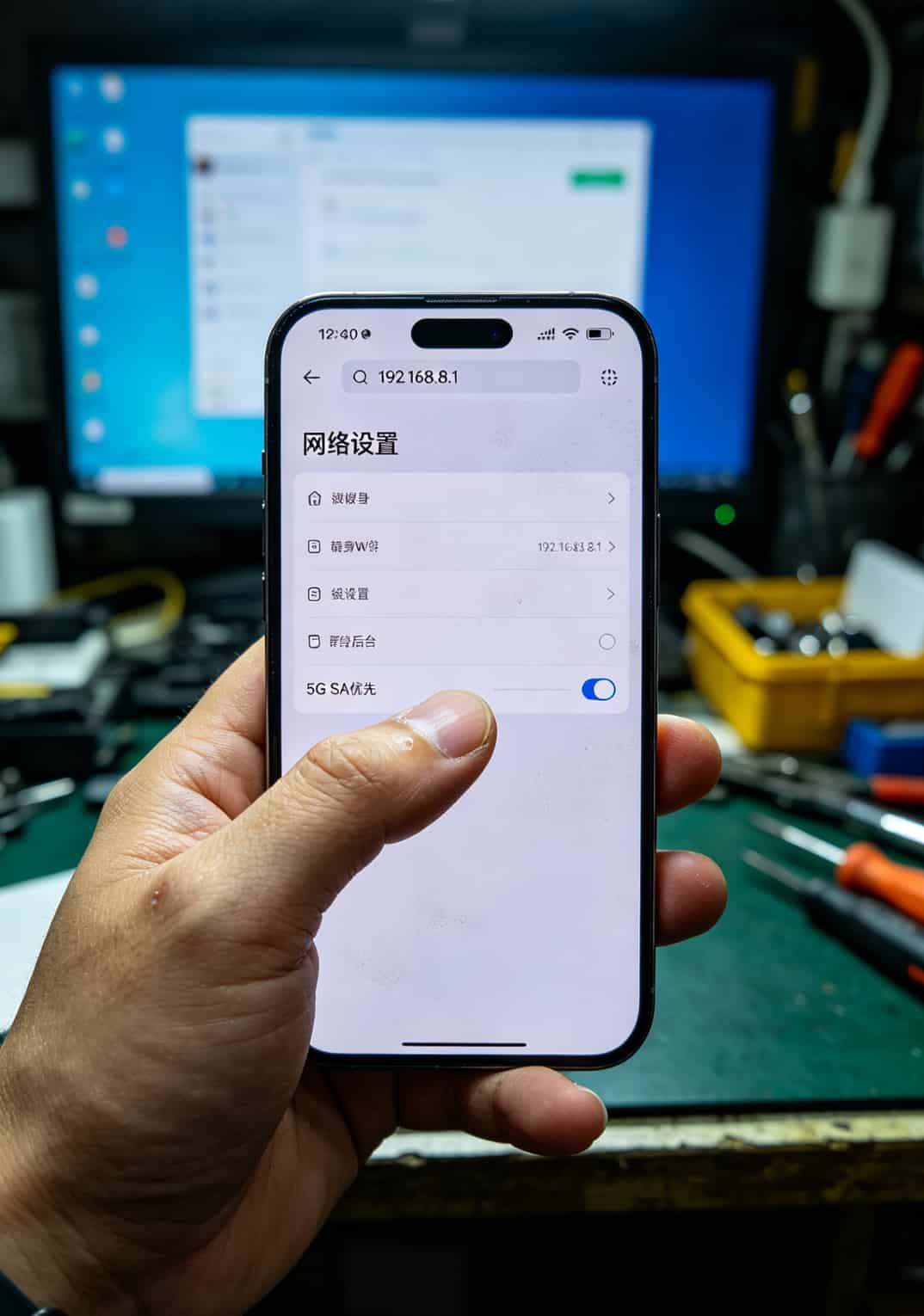 华为5G随身WiFi配上500g大流量卡,真能省出一个月的烟钱?我折腾三年告诉你答案 华为5G随身WiFi后台管理界面截图