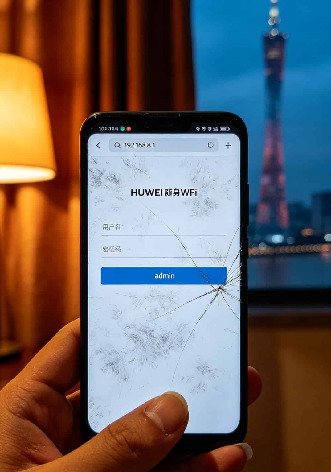 一张8元移动月租流量卡,让我的华为随身WiFi从龟速变高铁 华为随身WiFi登录后台的界面截图