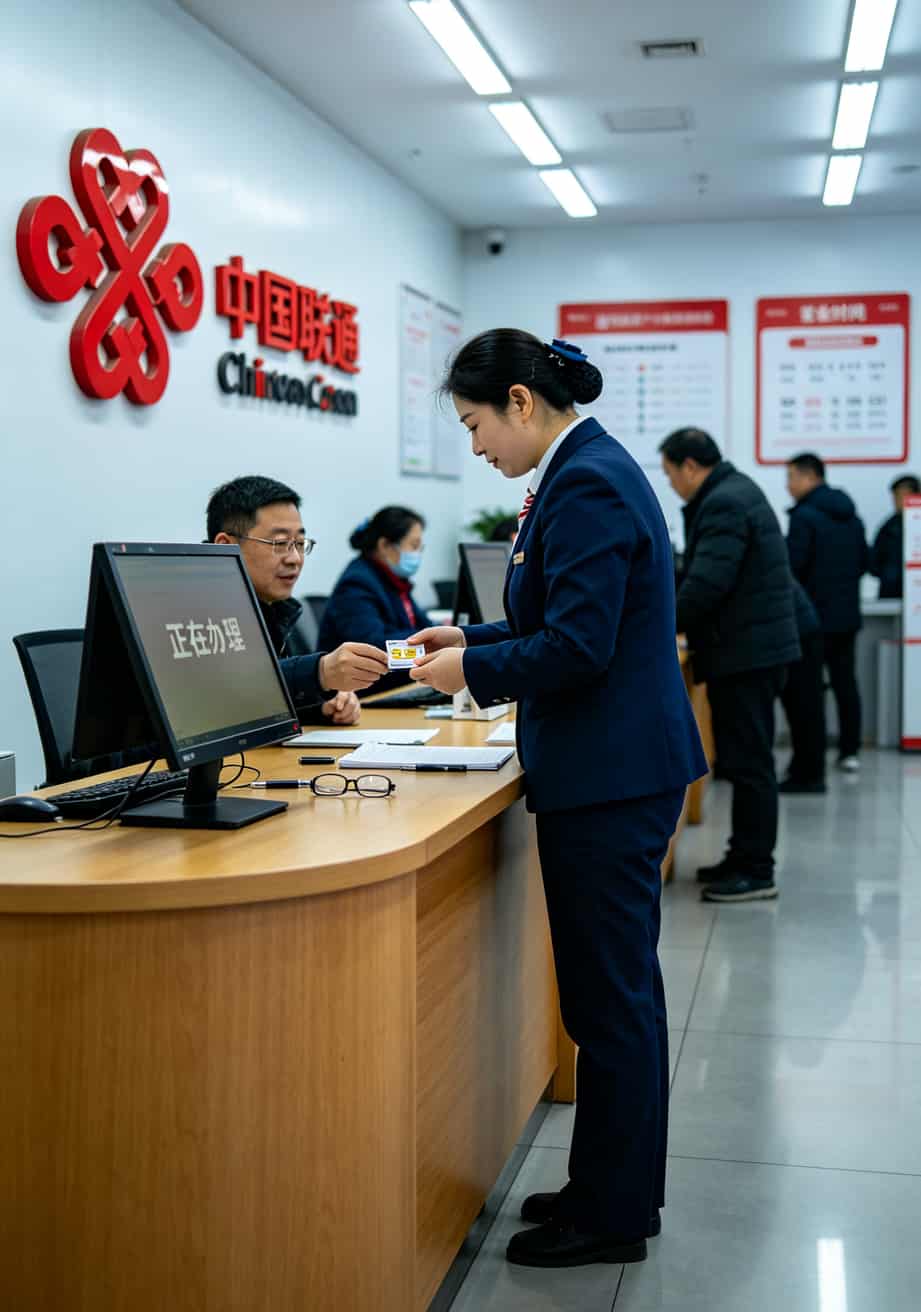 开通流量卡两年花了701?我算完这笔账,你再决定办不办 联通营业厅柜台办理业务场景
