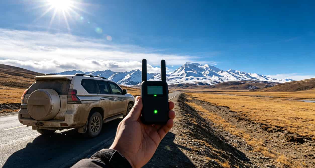 理塘高原地区随身WiFi信号测试实拍