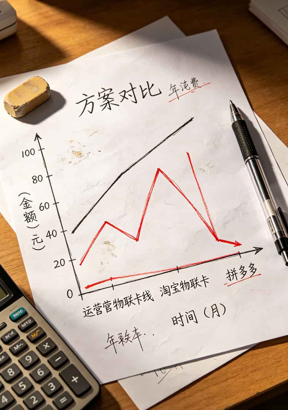 华为随身WiFi用户血泪总结:充流量卡在哪里充最划算?别再被坑了 四种流量方案年花费对比表格