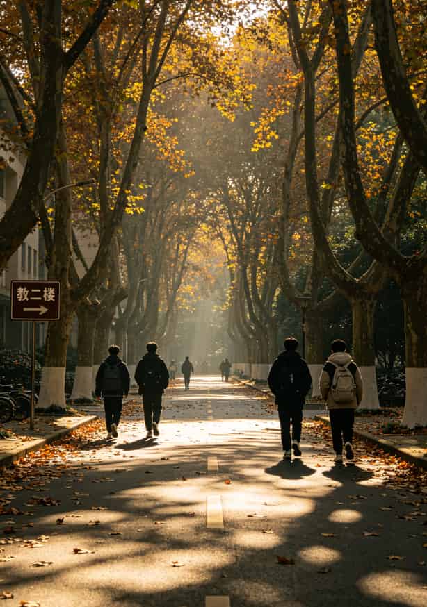 大学四年话费省出一部手机钱,“保号+流量卡”这路子我替你踩明白了 南京某高校校园一角,案例发生地