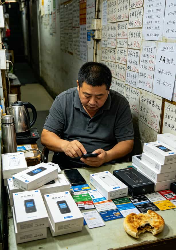 踩坑6千块才搞明白:便宜的流量卡移动套餐,到底哪家是真的?(答案在开头) 一年话费对比柱状图,官方3708元 vs 方案C510元