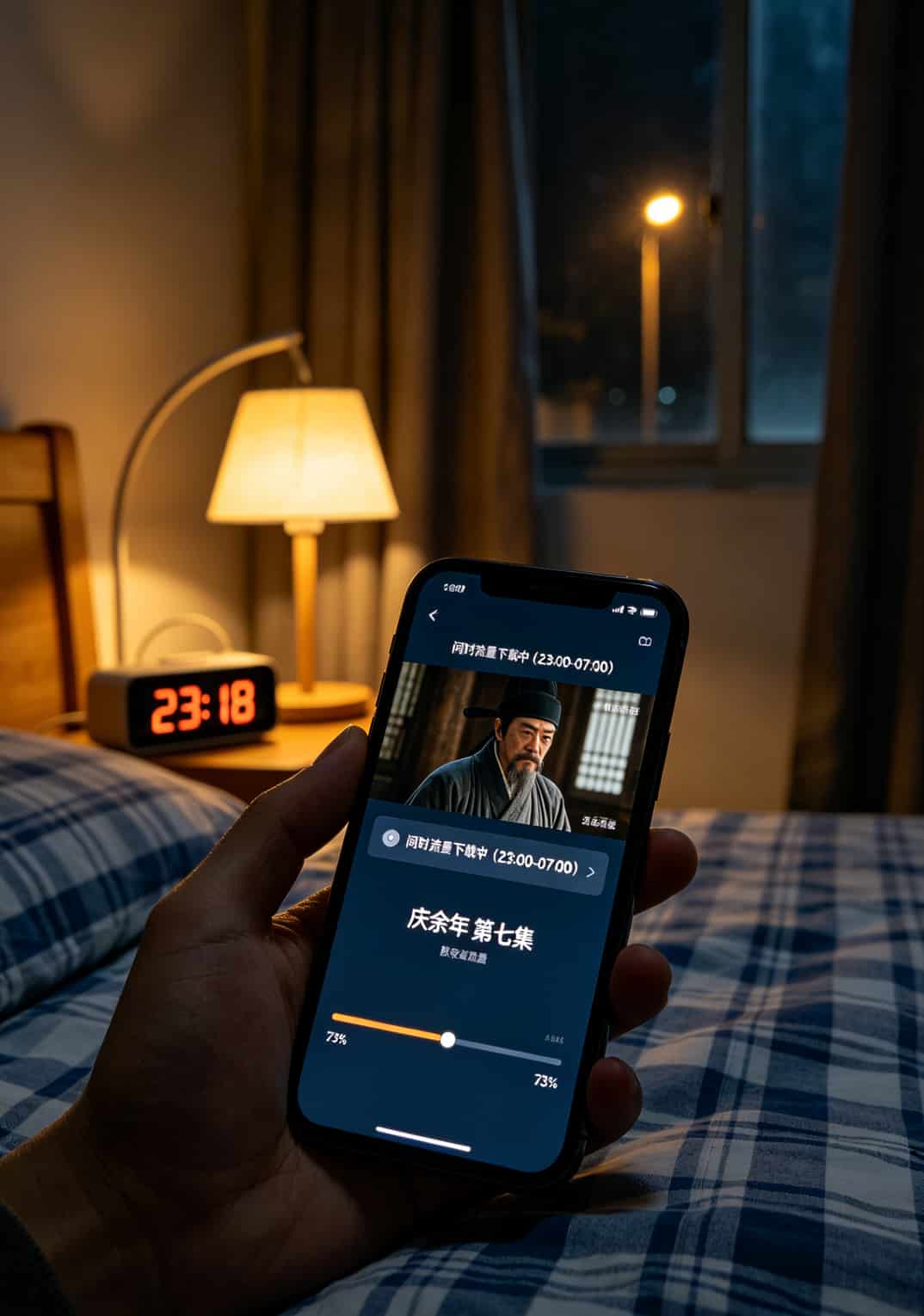 便宜包月流量卡,京东自营的29块130G到底能不能办?我踩了12次坑告诉你答案 手机设置闲时流量下载界面