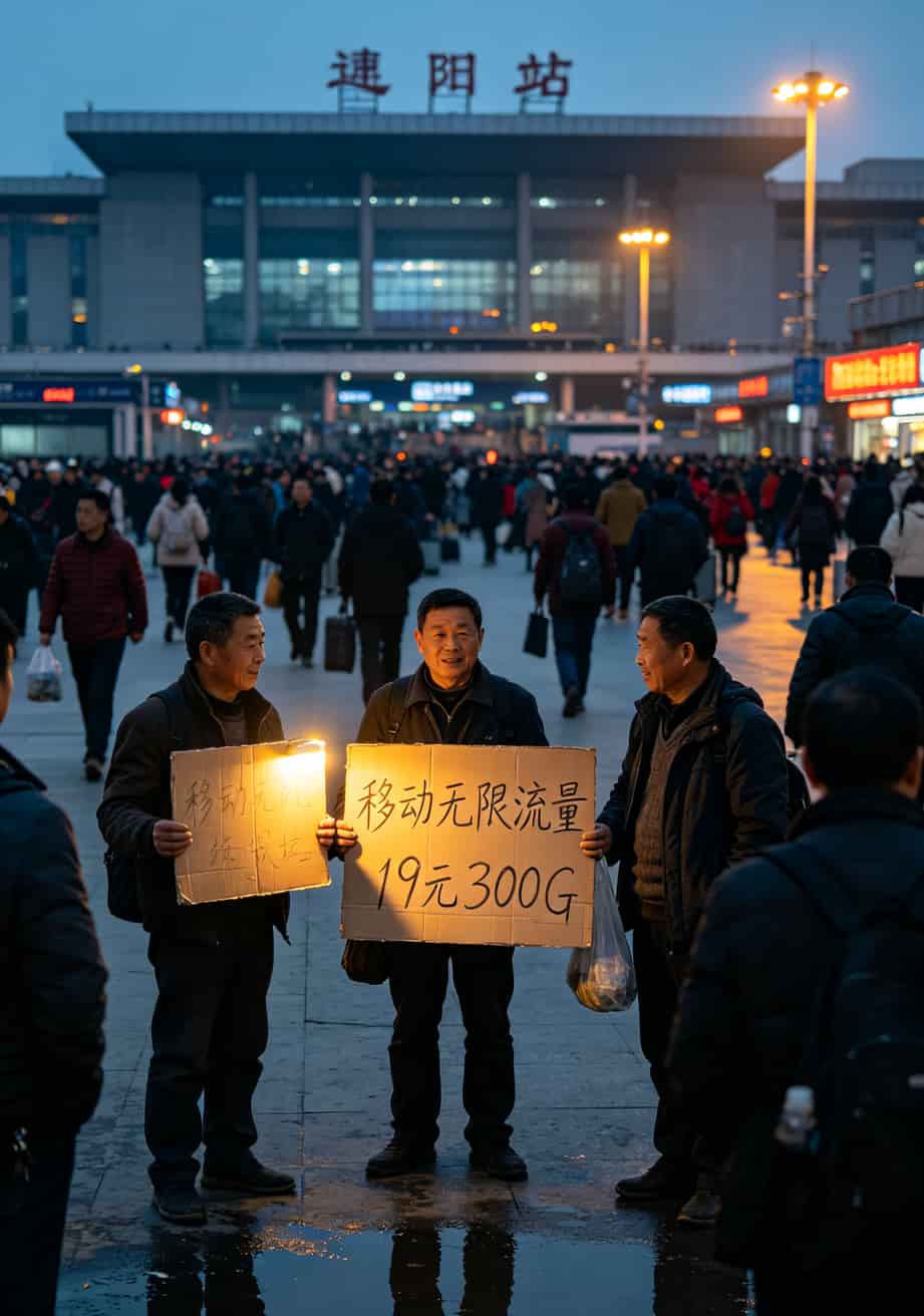 流量卡避坑指南:我翻了7次车才找到的便宜又划算的手机流量卡,月省90块 手机屏幕左右对比,左边是营业厅99元套餐,右边是线上59元套餐