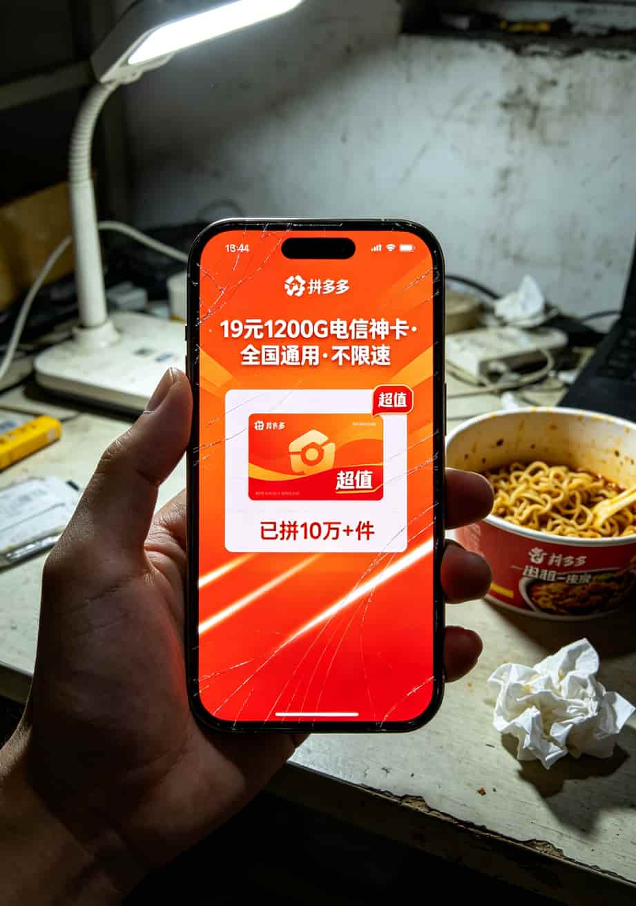 流量卡到底怎么选?我试了10张卡,电话卡什么套餐流量多又便宜终于搞明白了 拼多多商品截图19元1200G电信神卡