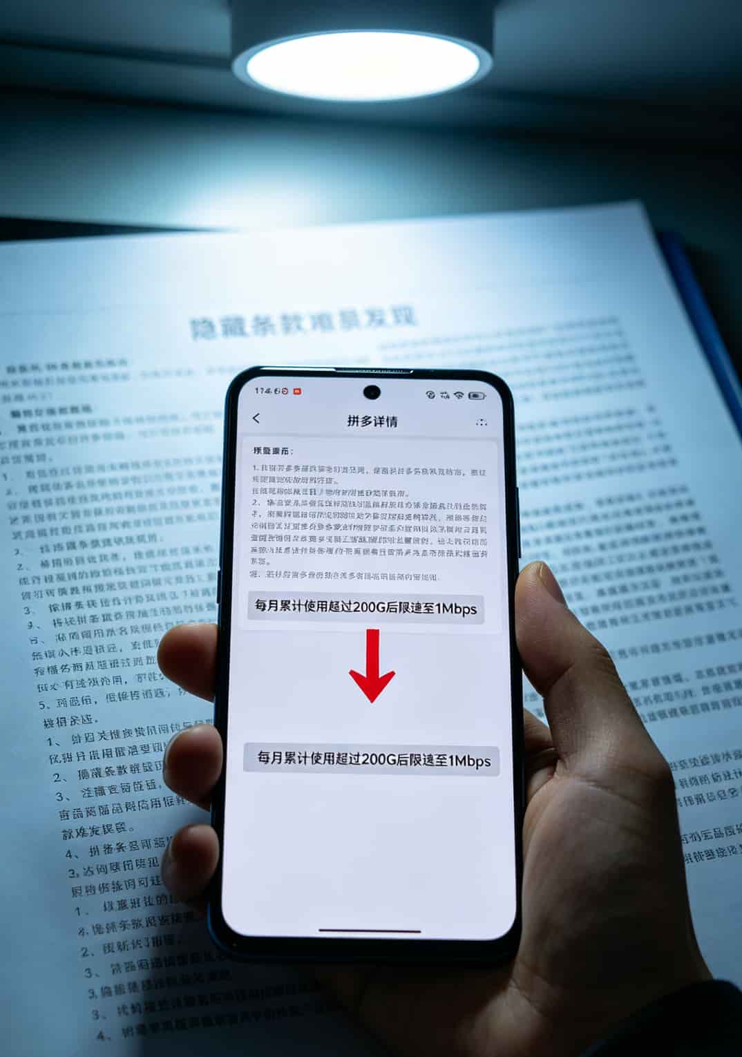 4g监控包年流量卡到底值不值?装了六年监控说点大实话 拼多多流量卡限速小字截图