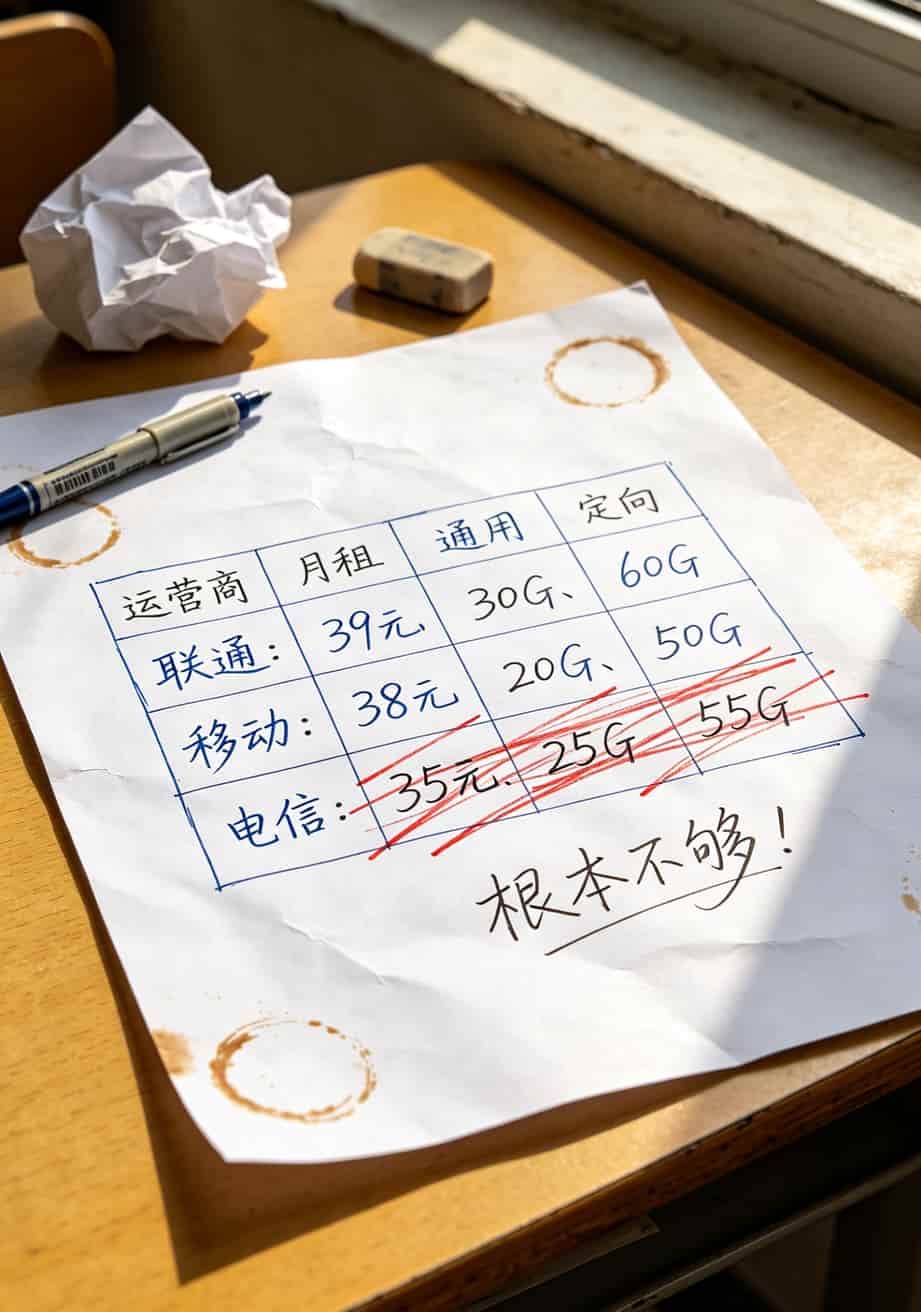 办流量卡有什么坏处?我亏了600块才整明白,你别再踩了 手机流量使用明细截图,标注热点消耗和定向流量消耗