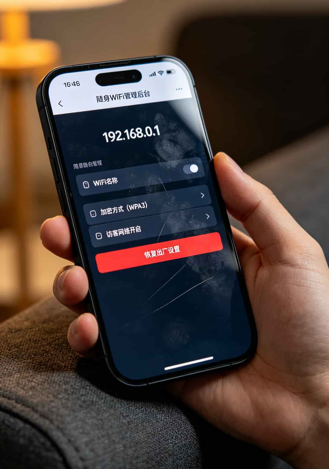 办了电信流量卡,为啥随身WiFi还是卡?托运、辐射、套餐这些坑我替你踩过了 随身WiFi管理后台的设置界面截图