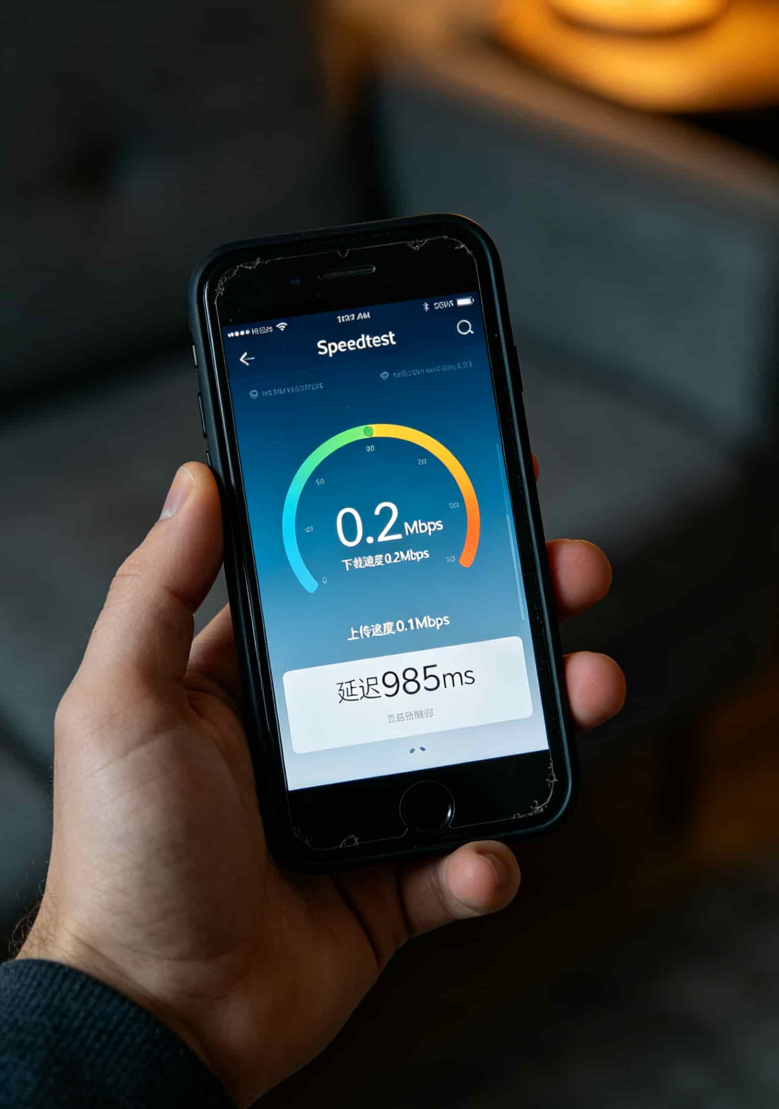 中兴M932随身WiFi放在办公桌上，旁边放着一杯咖啡