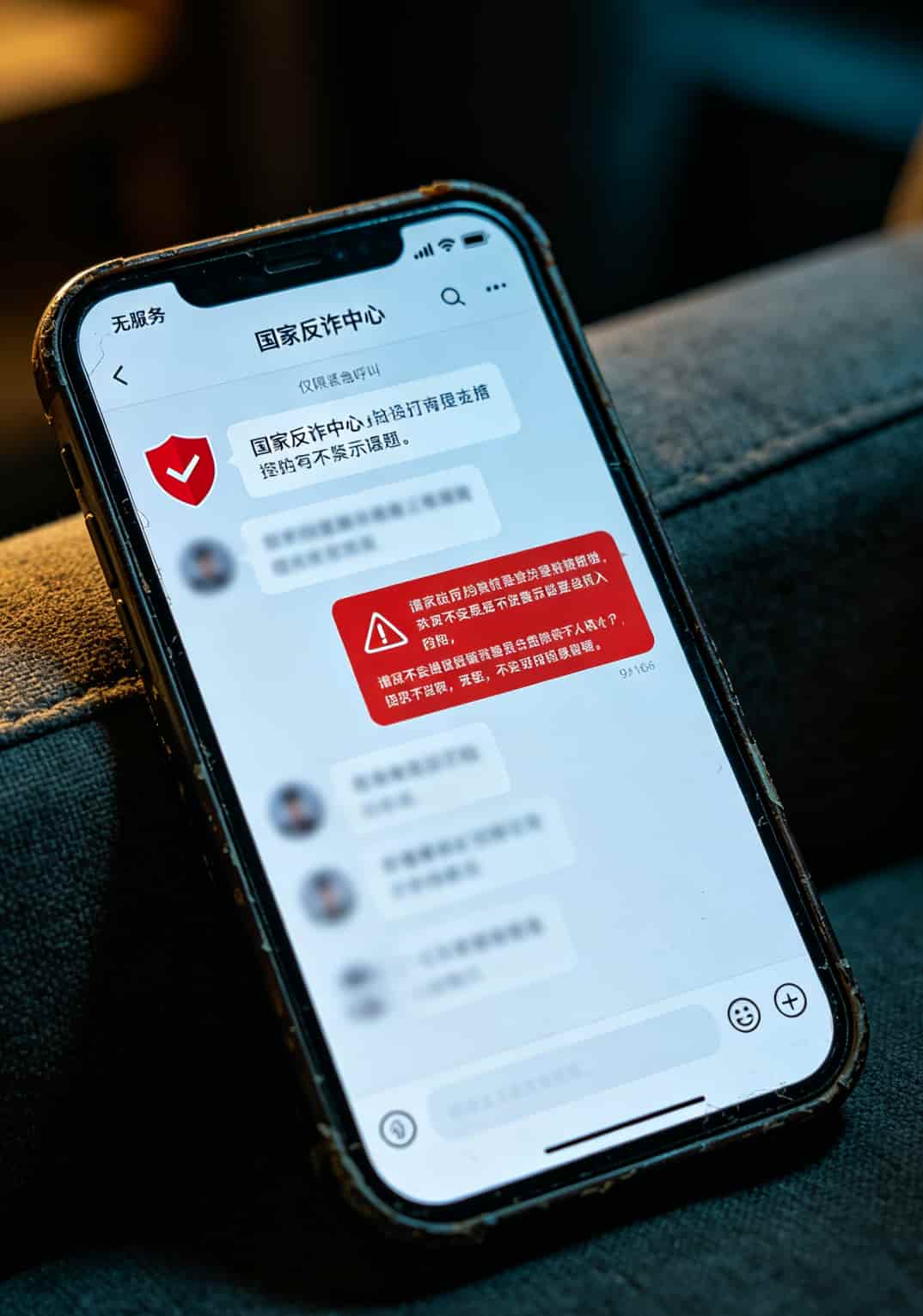 161号段流量卡可信吗是真的吗?我买了6张废了4张,告诉你该不该买 手机短信界面显示诈骗提醒,红色警告标志