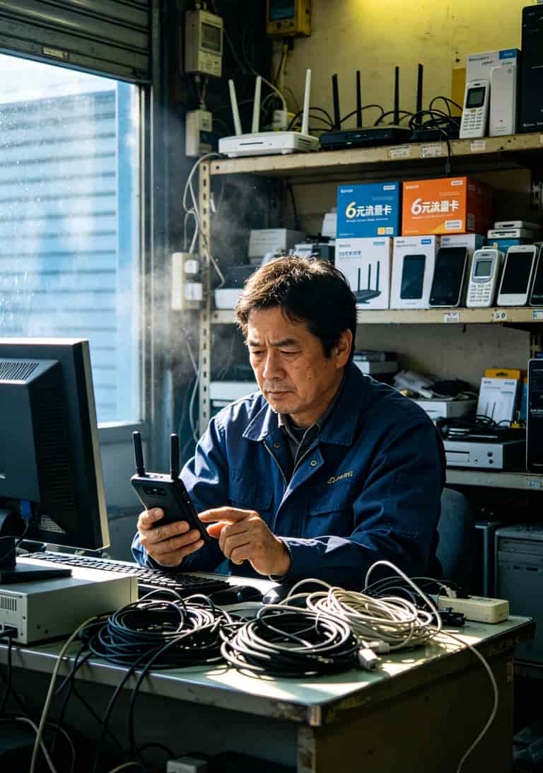 6元流量卡?我干了8年电脑店,这玩意儿直接扔垃圾桶 Speedtest网速测试结果显示下载速度1.2Mbps