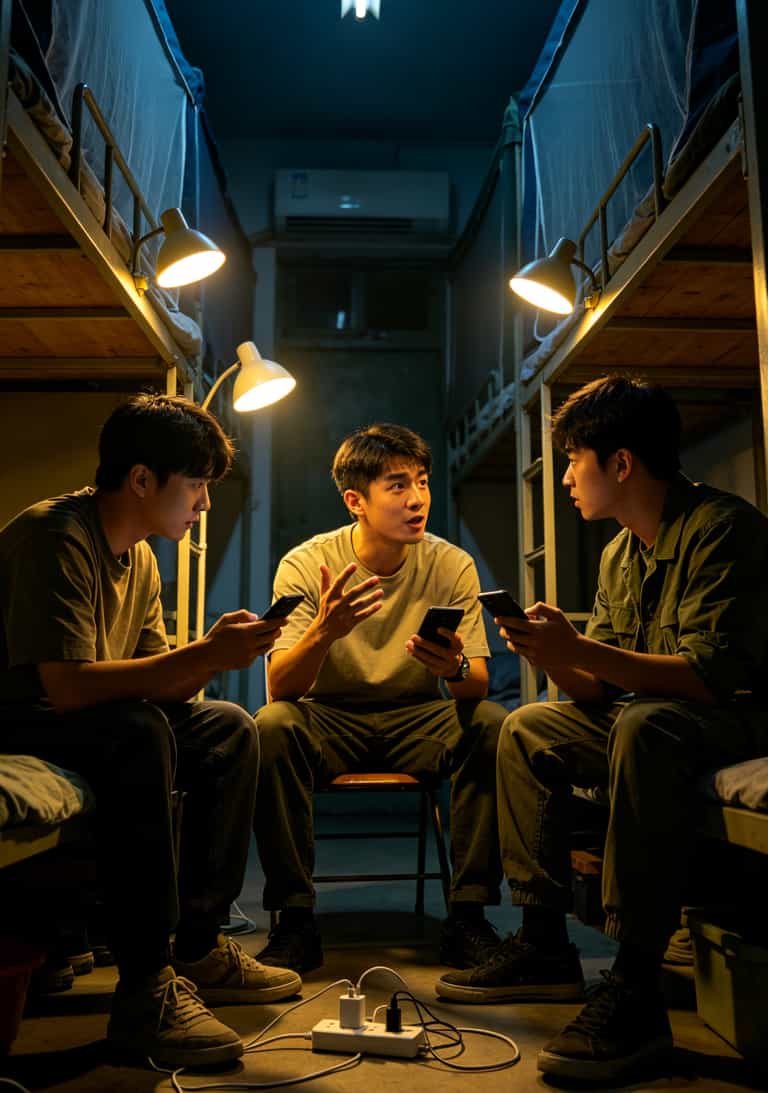 19块钱的联通流量卡套餐,我劝你别急着买(跑了三地营业厅的实话) 学生朋友围坐在一起聊手机套餐