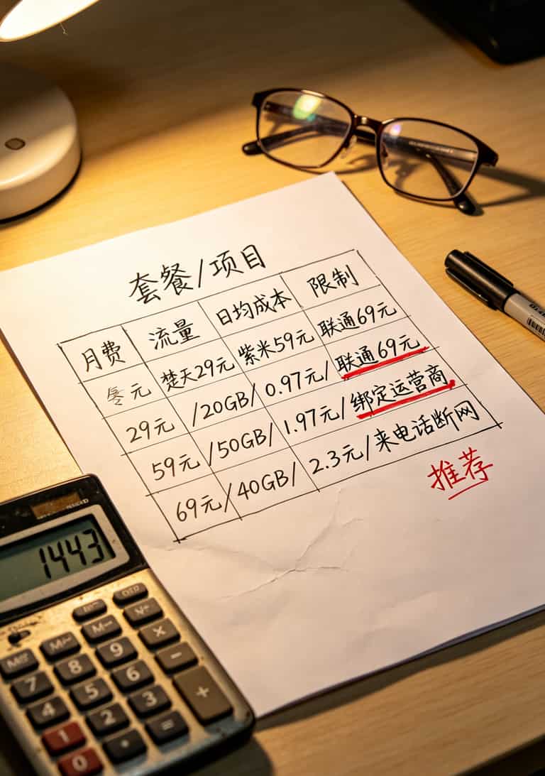 流量卡测评老炮儿:楚天流量卡2016版资费配随身WiFi,是神坑还是真香? 三大主流套餐价格与流量对比表