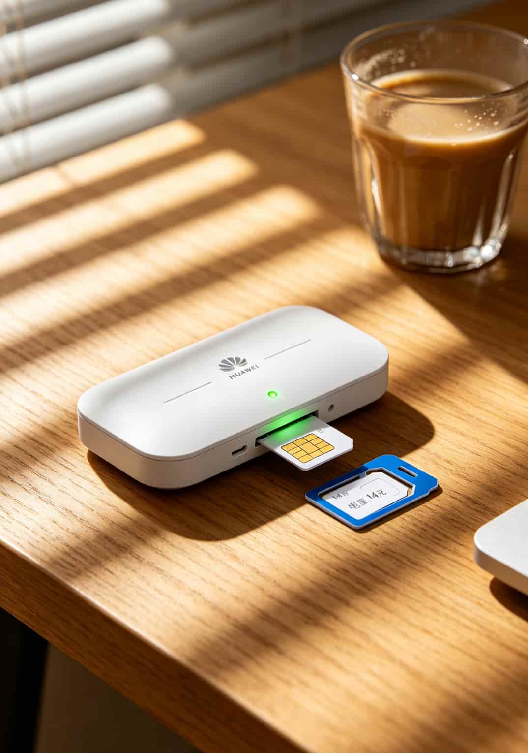 华为随身WiFi信号差?换了张**电信14元大流量卡**,网速从“断片”变“满血”(附10个实测技巧) 华为随身WiFi与电信14元大流量卡搭配使用场景实拍