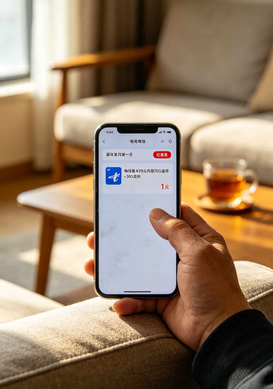 一张29块的电信流量卡,我把华为5G随身WiFi的网速和钱都玩明白了 电信29元套餐线上办理页面截图