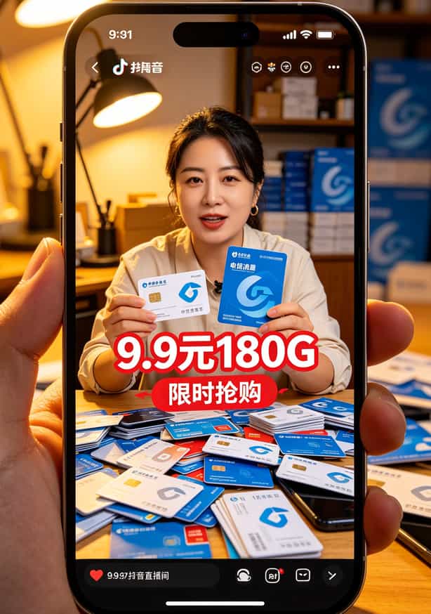 电信办的流量卡,我劝你这几种人真别碰(含10个实拍标记) 一张电信流量卡插在手机上显示信号格和4G图标的实拍