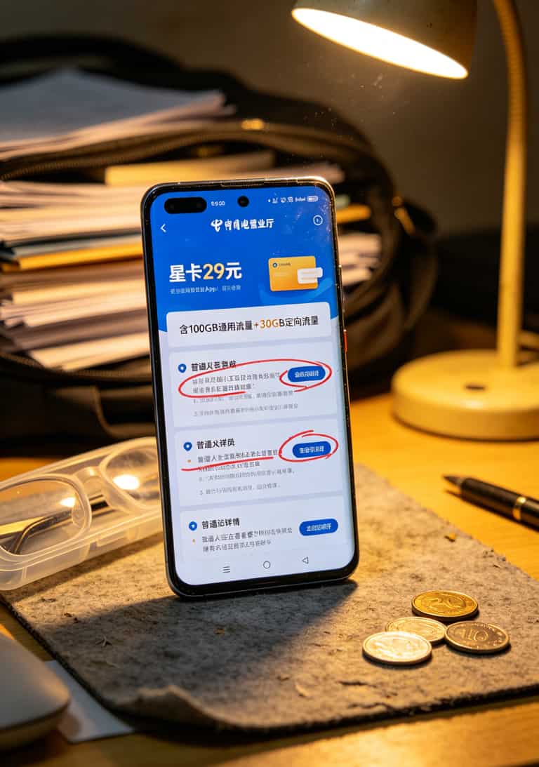 华为USB随身WiFi用电信比较便宜的流量卡3年实测:省了1800块,值得买吗? 电信星卡29元套餐详细内容截图