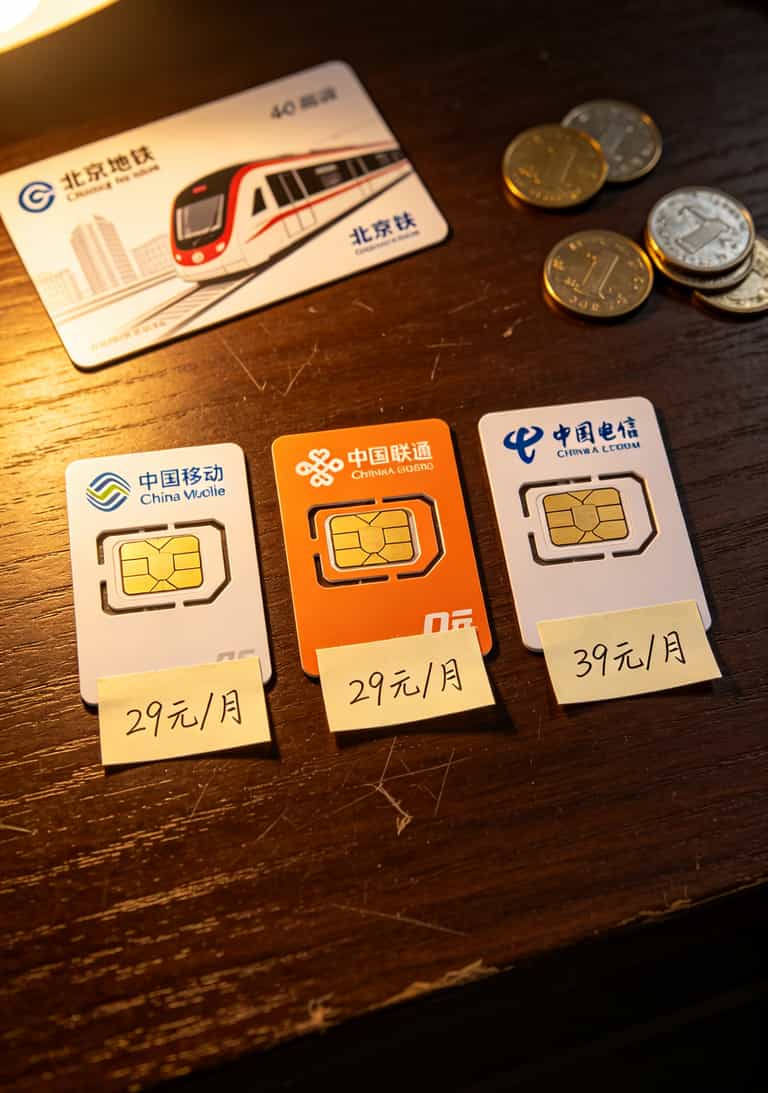 便宜包月流量卡,京东自营的29块130G到底能不能办?我踩了12次坑告诉你答案 三张手机卡并排对比,移动联通电信卡面