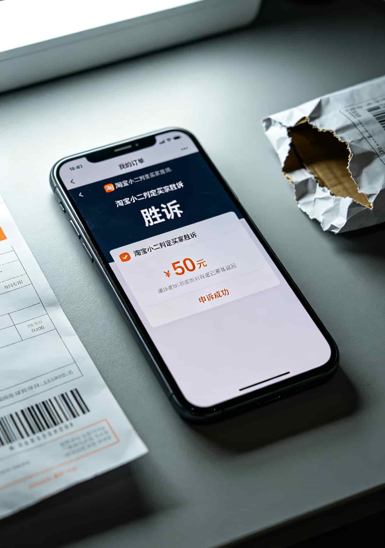 2元100g流量卡是真的吗?我测了8张卡,告诉你真相 淘宝申诉成功截图,退款到账50元