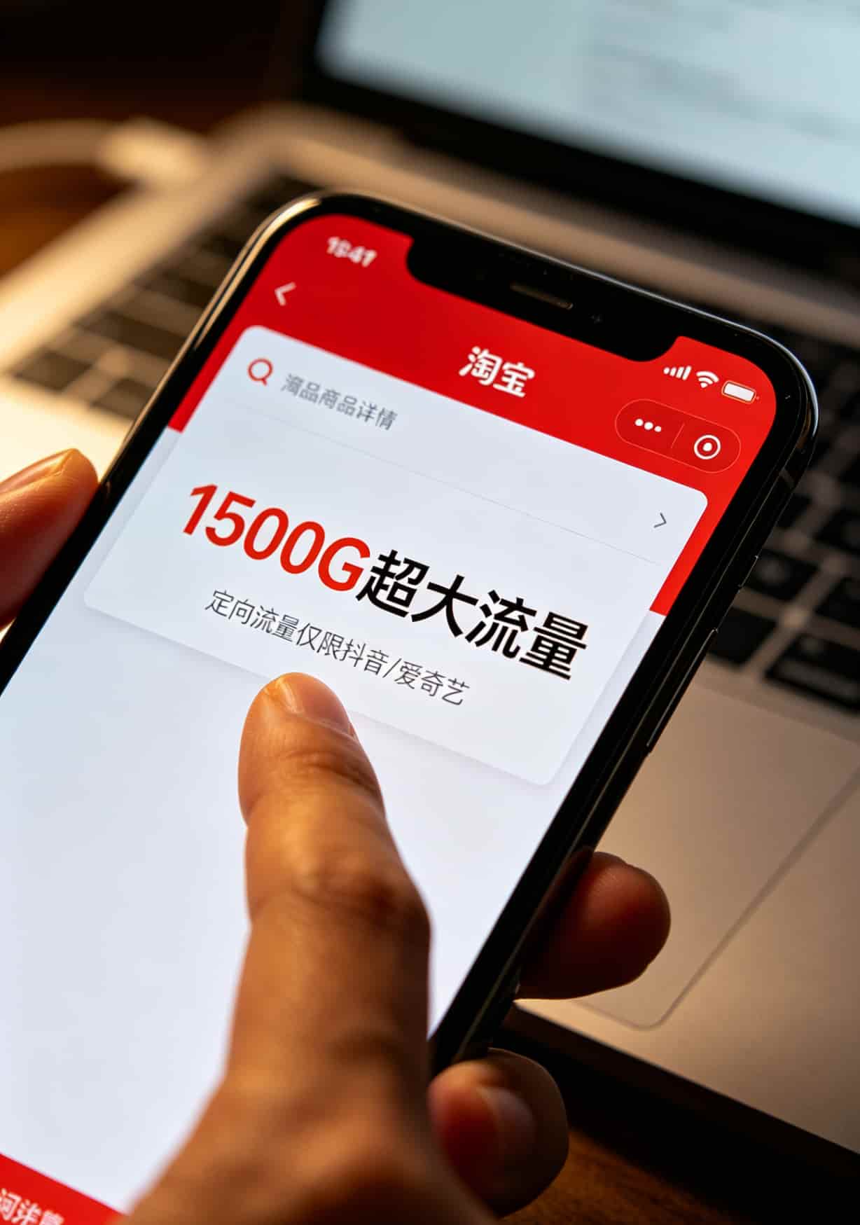 160g流量卡全国通用流量三年能省一千块?我换了4个随身WiFi,算完账才发现被坑了这么久 流量套餐页面截图显示定向流量明细
