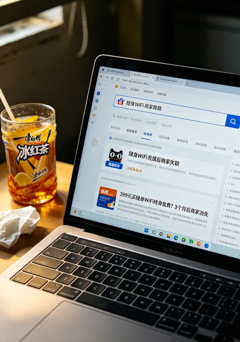 商家跑路维权难的相关报道截图