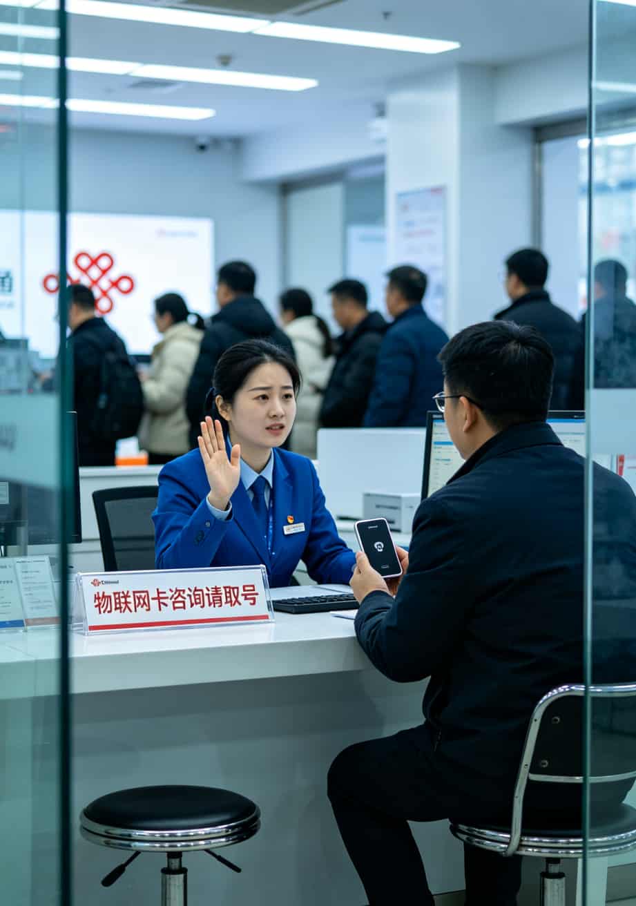 4g监控流量卡多少钱一个月?19块能买150GB,别再多花冤枉钱了 联通营业厅排队照片