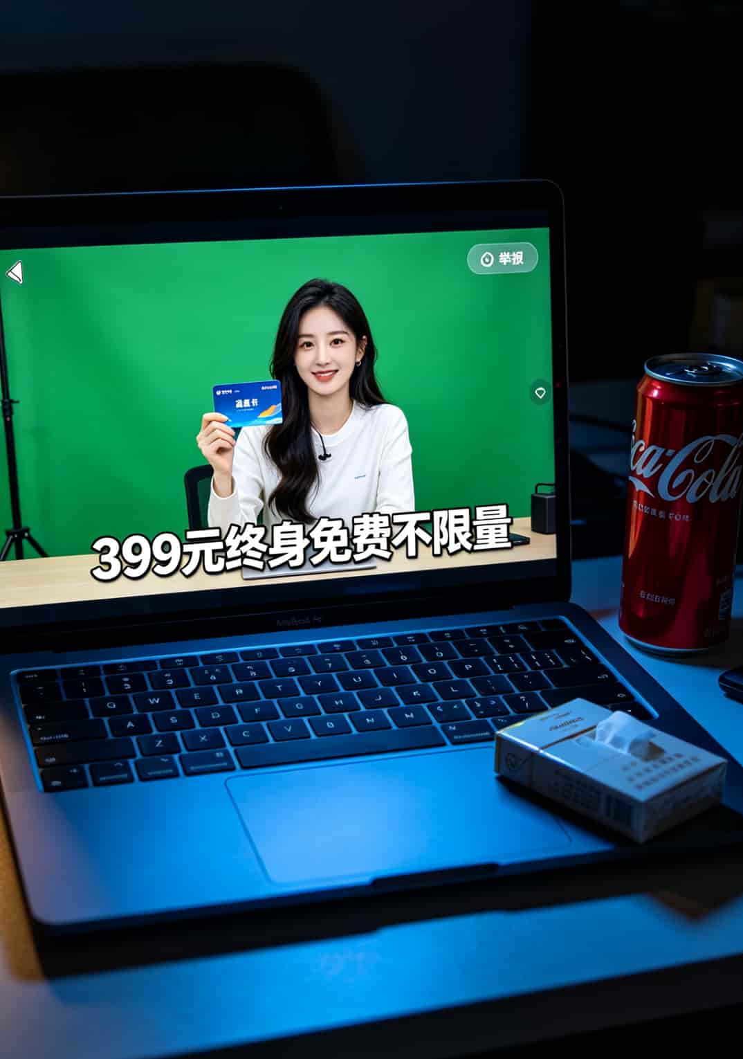 4g监控流量卡多少钱一个月?19块能买150GB,别再多花冤枉钱了 抖音虚假流量卡广告截图