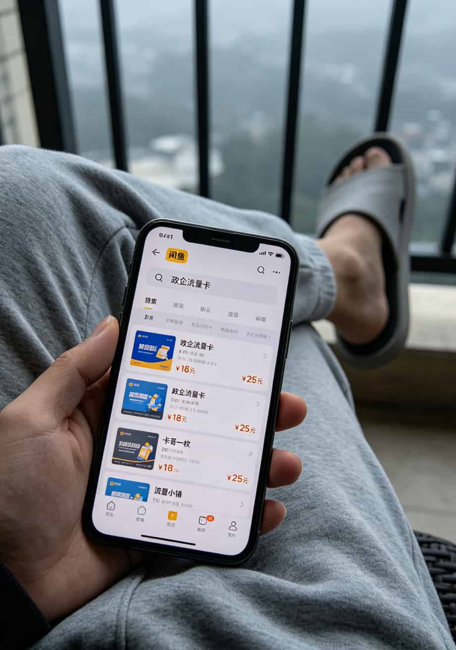 4g监控流量卡多少钱一个月?19块能买150GB,别再多花冤枉钱了 闲鱼搜政企卡结果截图