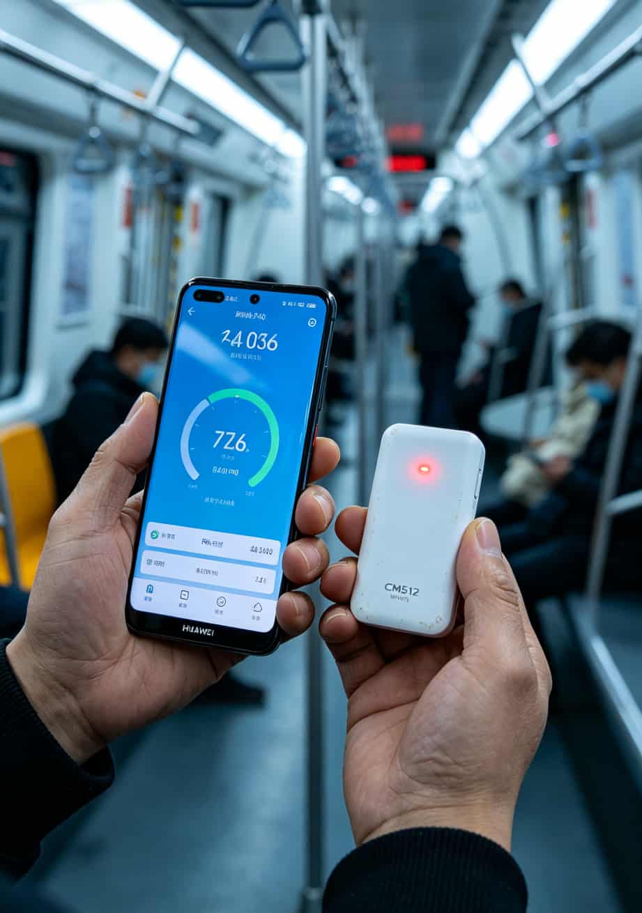 随身wifi和流量卡对比，手持设备实拍