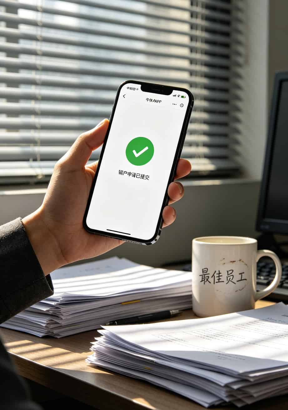 你还在搜“350g流量卡”?别被割韭菜了,先看这篇再掏钱 运营商APP销户成功页面截图