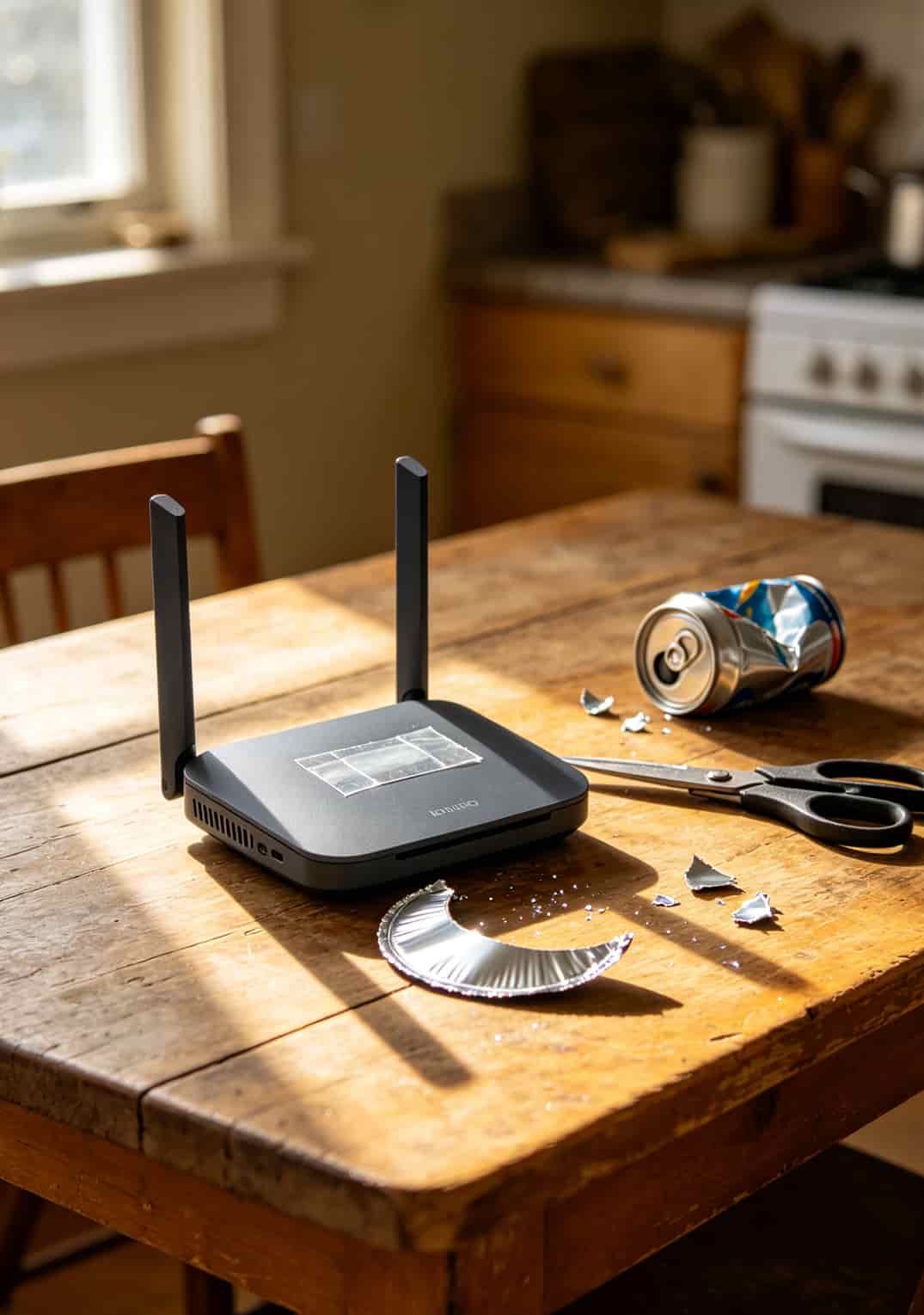 易拉罐铝片增强随身WiFi信号的DIY方法