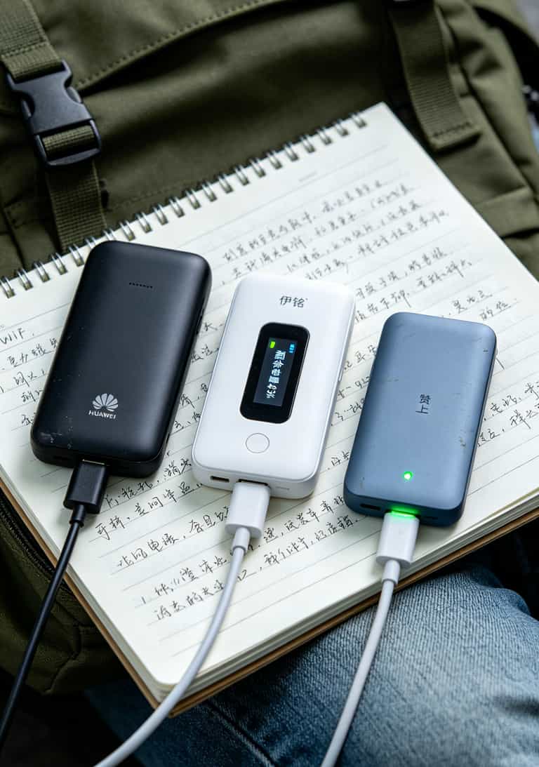 9.9元10g流量卡,我花了三个月帮你试过了:省不了一点钱 伊铭、华为、上赞三款随身WiFi的实拍对比