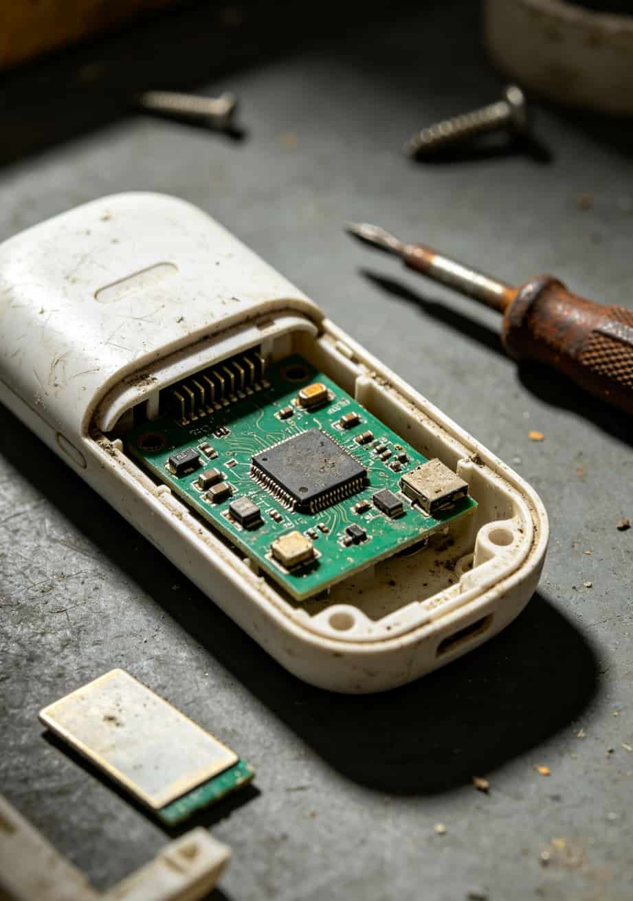 网购廉价随身WiFi拆解后内部构造实拍
