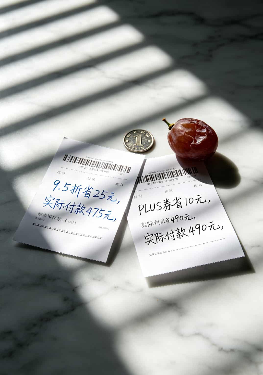 办流量卡都需要什么?郑州老师踩坑3年,终于算明白这笔账 两个计算器小票并排,一个显示省25,一个显示省10