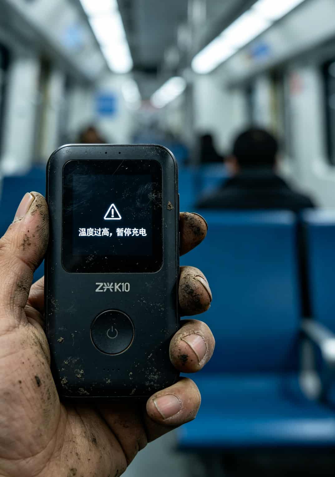 办流量卡哪里正规?我修了六年随身WiFi,说实话这三个渠道才靠谱 中兴K10屏幕显示温度过高警告的界面