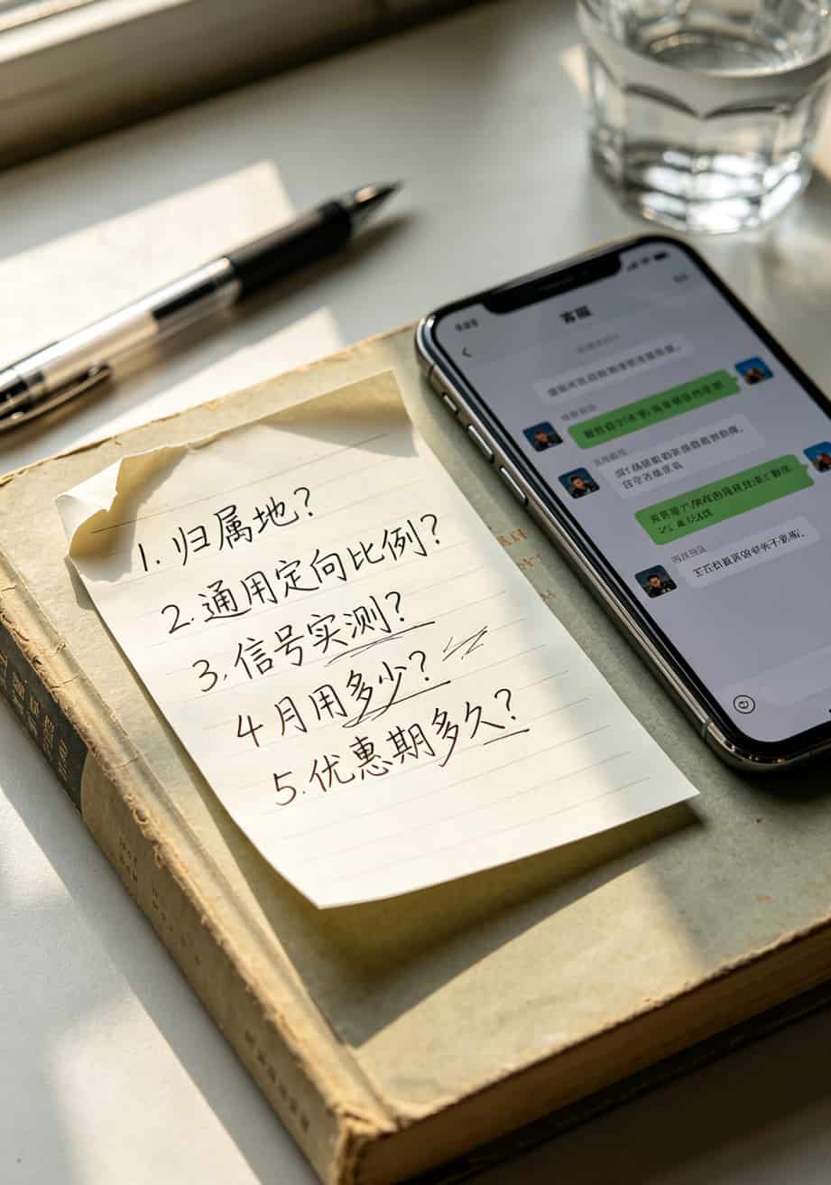 25元100g流量卡值得办吗?我跑了8年通信,说实话:90%的人会被坑 自查清单图