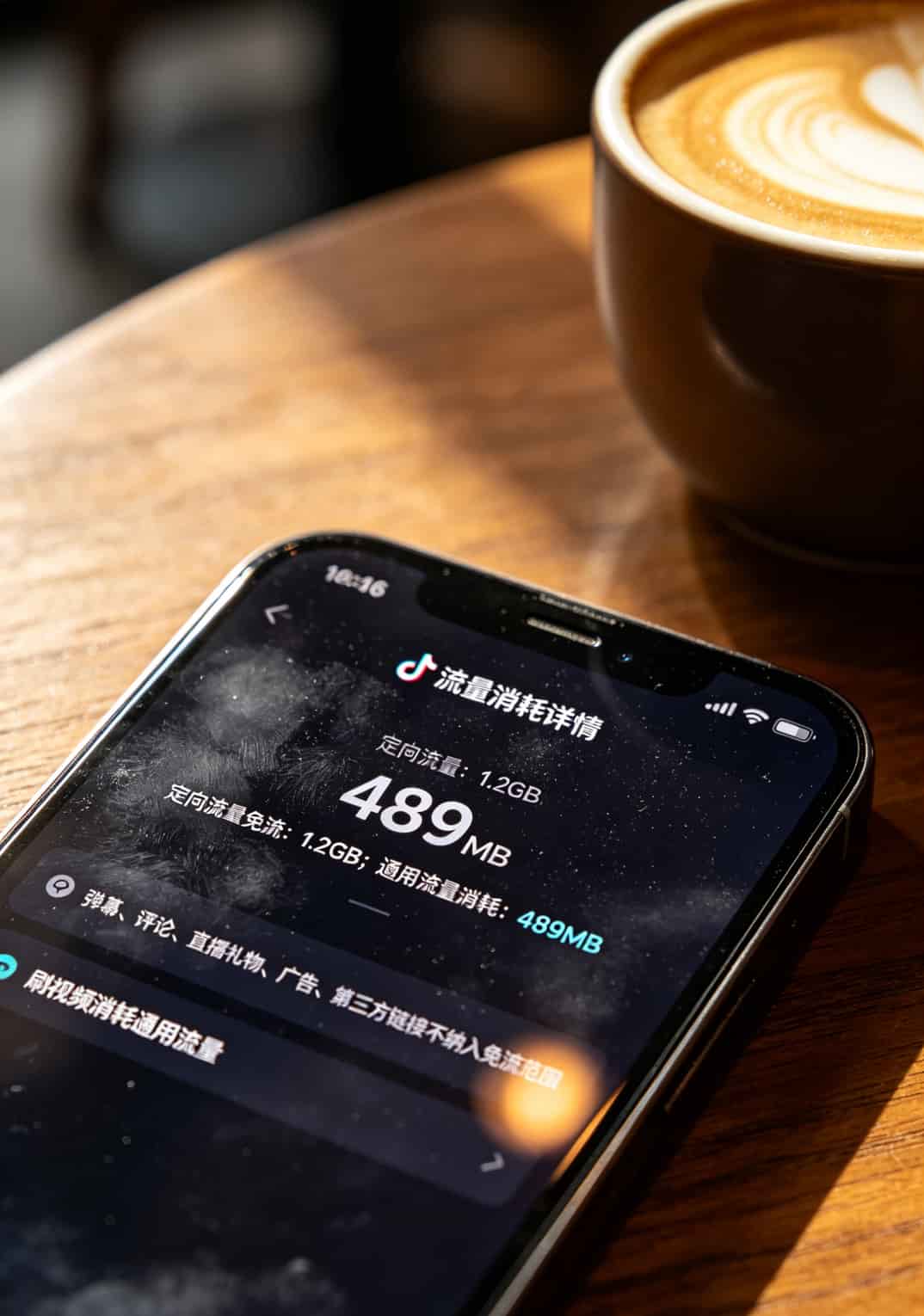 移动0元办理流量卡?我试了三年,真话全在这了 抖音App内流量使用详情截图