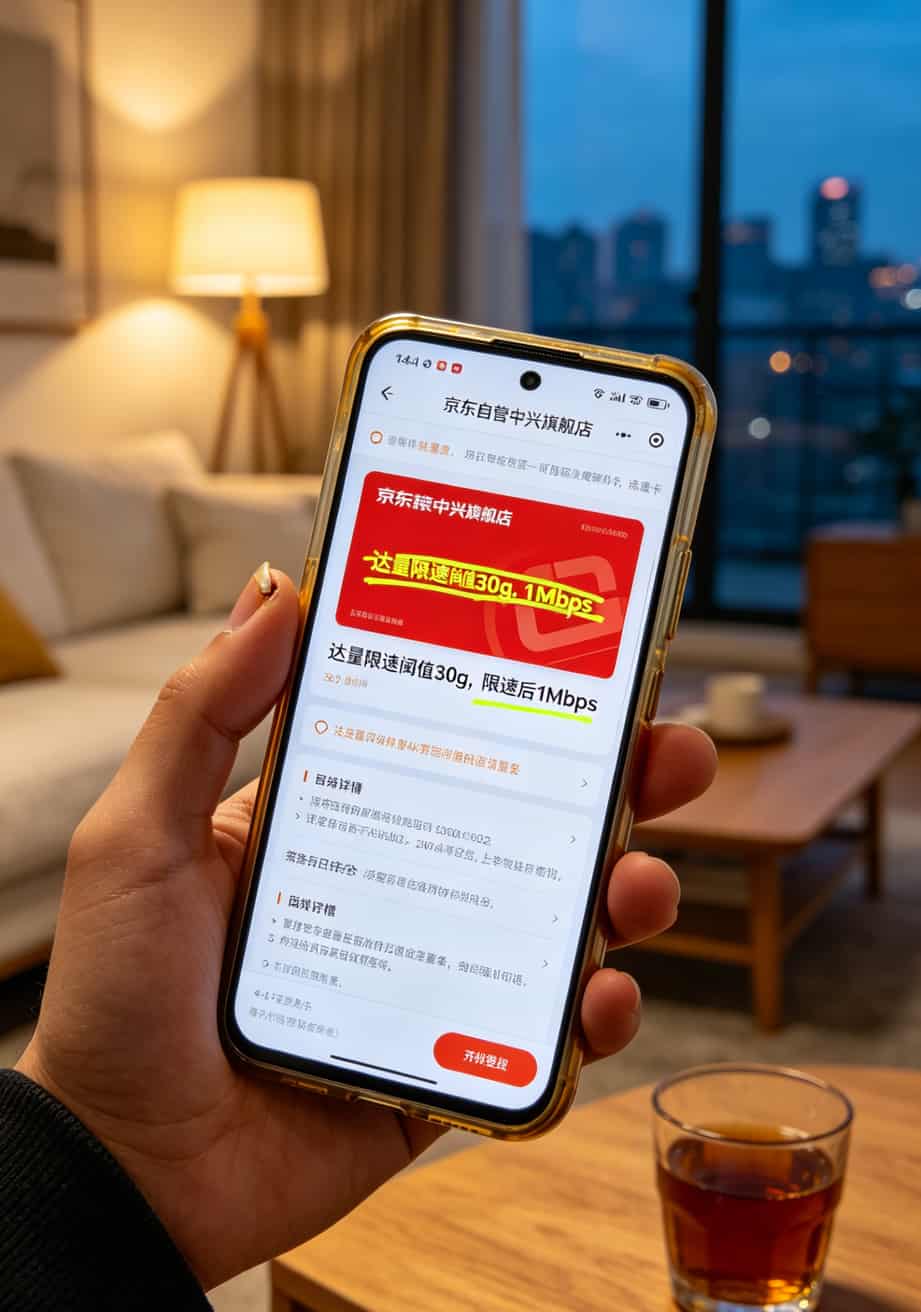 100g流量卡到底能用多久?算完这笔账我彻底明白了 三大运营商流量卡网速实测对比数据图表
