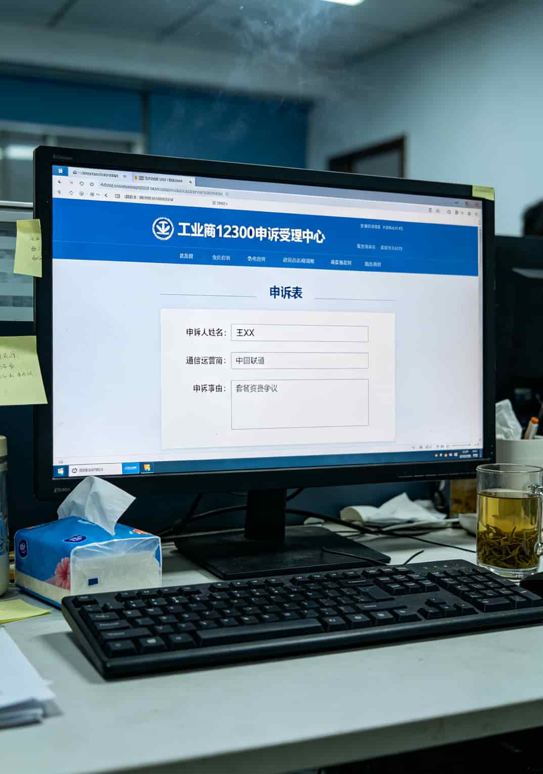 流量卡别瞎买!我测了20张5g纯流量全国通用流量卡,只有这3张没坑 工信部12300投诉页面的截图示意