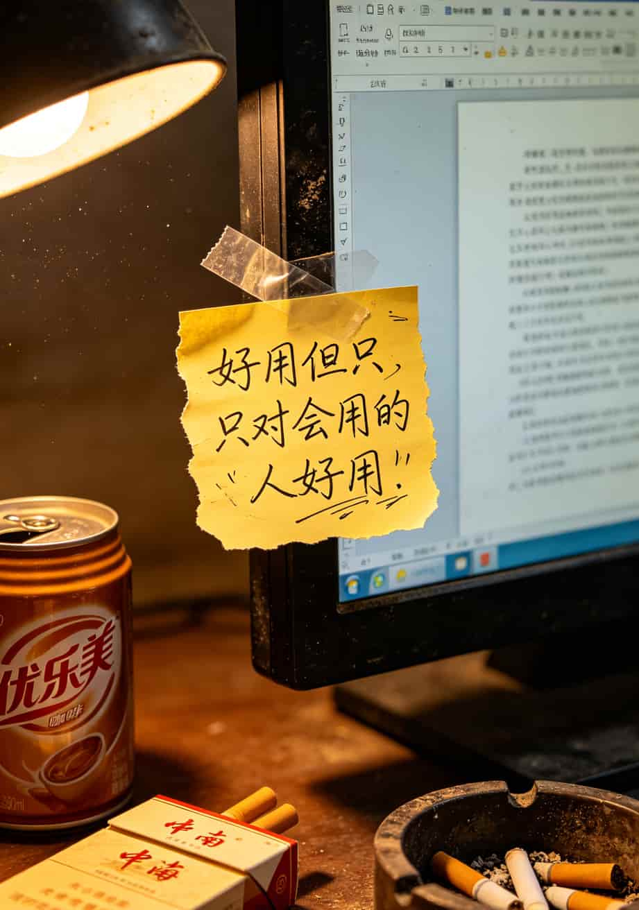 19元的联通流量卡好用不?我用亏了四百块换来的大实话:信号好的地方真香,但买错渠道能气到摔手机 周航手写便签“好用但只对会用的人好用”贴在电脑显示器边上