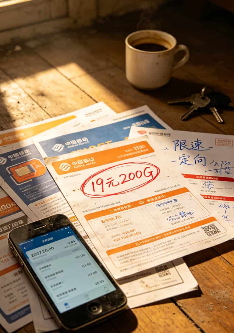 19块钱200G流量?别做梦了,我干这行七八年跟你说句大实话 手机卡套餐对比表格