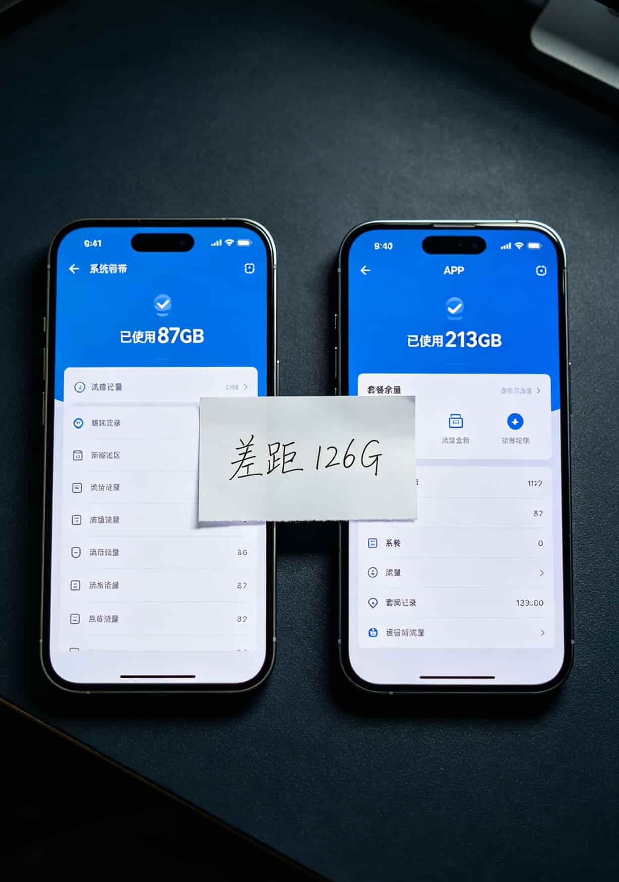 踩坑3年花了2000块,终于搞明白2021正规流量卡(9张实测+亳州能办清单) 手机流量统计与运营商计费对比截图